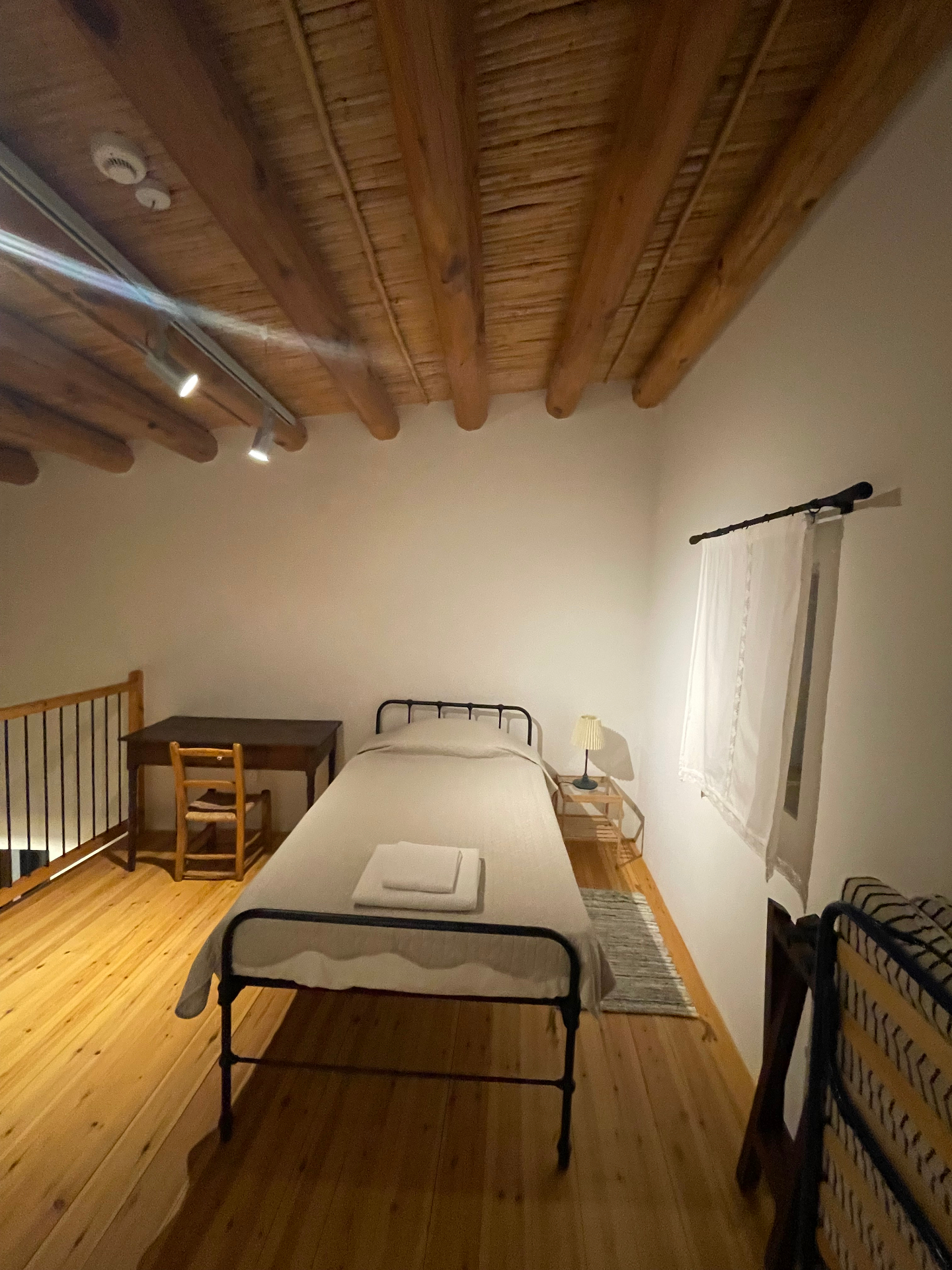The loft single bed with desk corner